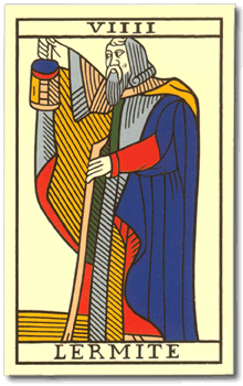 Tarot de Marseille Hermit Card